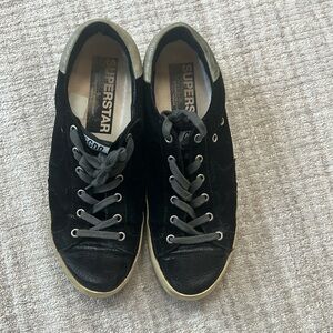 Black suede sneakers by Golden Goose - size 41